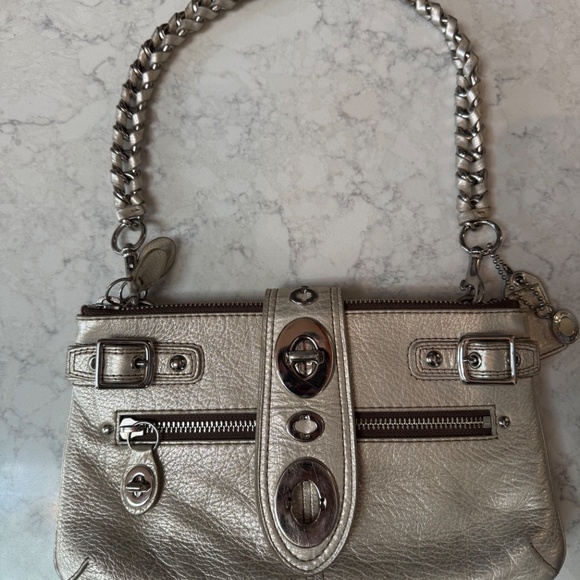 Coach Bridget 65th Anniversary Legacy Leather shoulder handbag CLUTCH - Picture 2 of 10